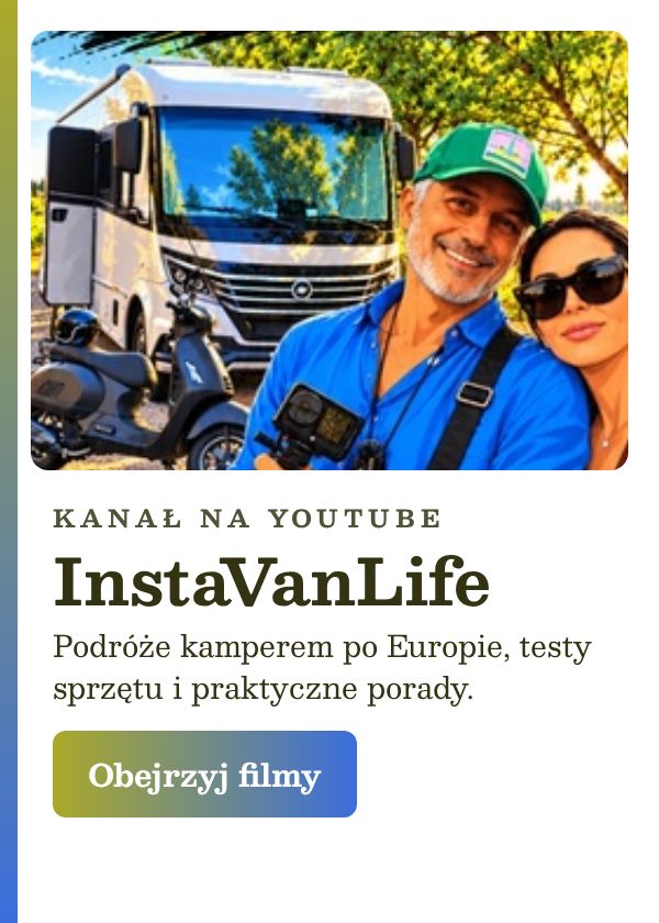 InstaVanLife – kanał o podróżach kamperem na YouTube